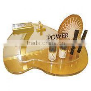 High quality Factory direct sale Acrylic cosmetic counter display with Experienced Factory Made