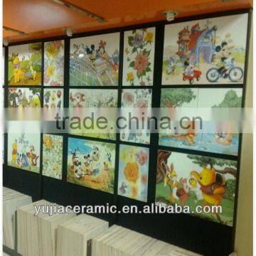 Children bedroom cute decorative ceramic wall tiles cartoon tiles