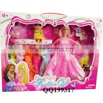 Lovely girls fashion baby doll toy