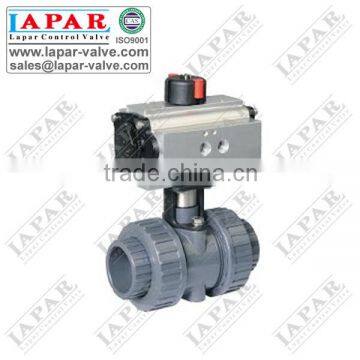 LPD12 Plastic Valve Butterfly Valve Pneumatic Actuator