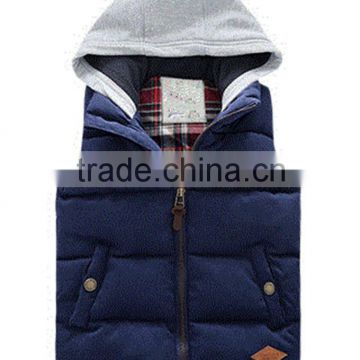 2016 New design hot sales Boys Spring vest