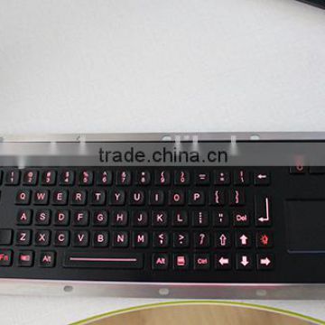 IP66 vandal proof touchpad keyboards for marine navy