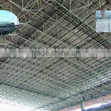 ISO&CE certificate prefabricated galvanized Q345 steel structure Stadium