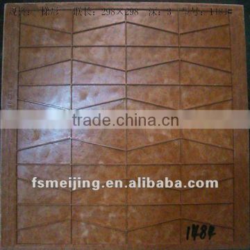 Moulding plastic for glass mosaic