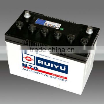 12v 36Ah reliable quality 38B20R Dry charge Auto battery