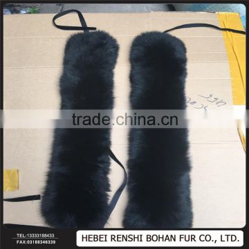 Factory Price Detachable Ladies Genuine Fox Fur Collar