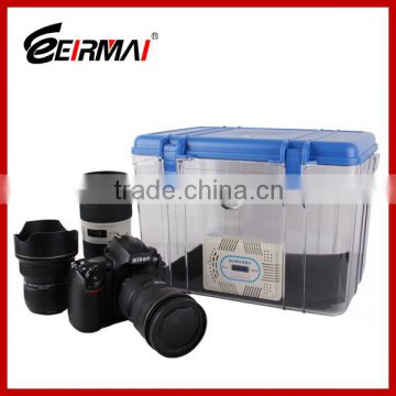 desiccant dry box for camera , lens storage cheap price humidity cabinet
