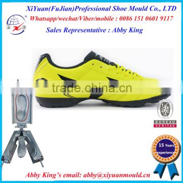 2015 Hot Selling Men PVC Soccer Shoe mould , PVC soccer outsole mould