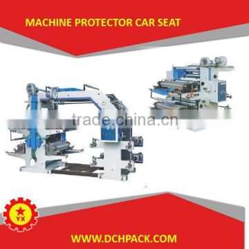 photo flexographic printing machine for automobile seat cover