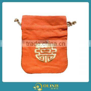 Mobile Phone Pouch with EMB, Mobile Pouch,Pencil Pouch