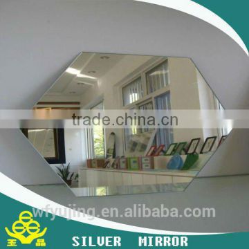Custom frameless beveled decorative mirrors