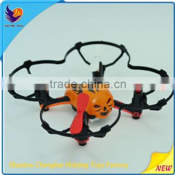 4CH 2.4GHz 6-axis gyro rc quadcopter SKULL DRONE mini nano drone drone helicopter