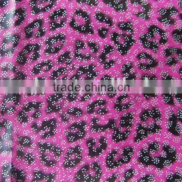 Printed on ciring coating polyester pongee fabric