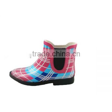 safety shoe lady ankle selling rubber boots wholesale
