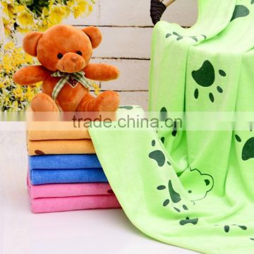 quick-dry fashion printed microfiber beach towels wholesale