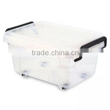 bedroom pp plastic storage lanudry boxes with handle and wheels