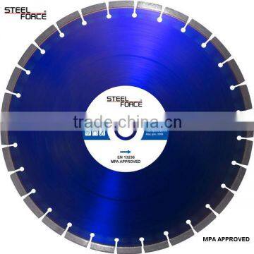 Laser Welded Cutting Blade for Concrete