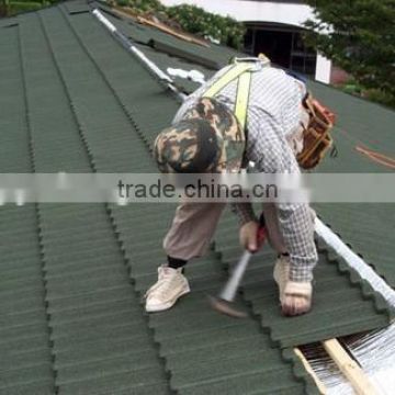 china Building Construction Material Stone coated metal roofing tiles/jinhu