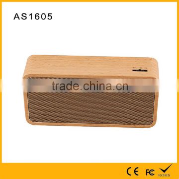 2017 new private model wooden speaker wireless bluetooth for iphone ipad