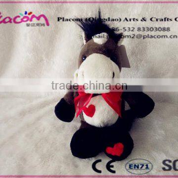 New design Cute Customize Cheap Best selling Valentine's gifts and Toys Wholesale Plush toy Horse