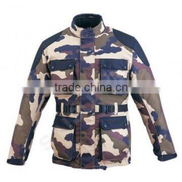 Camouflage Texile Motorcycle Jacket