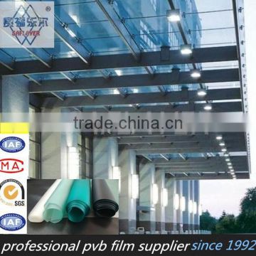 with SGS certificate professional PVB FILM supplier for buliding skylight