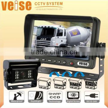 Backup car camera system for Cement Mixer Vision Solution