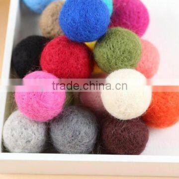 2016 christmas decoration handmade wool felt ball bulk buy from china