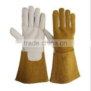 Cow grain leather safety glove ZM020-B