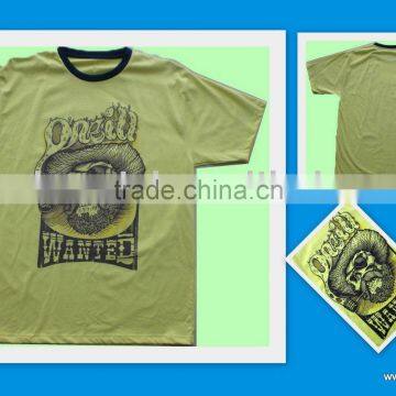 100 cotton and qulity screen printing t shirts