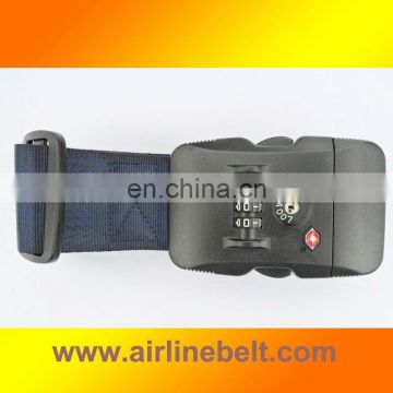 Top classic TSA marine blue luggage belt