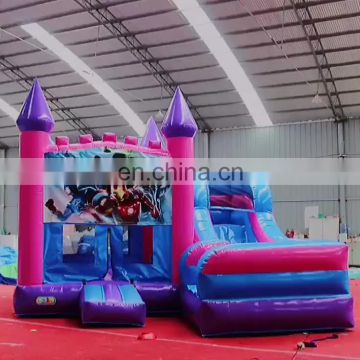 inflatable unicorn commercial moonwalk bouncing bounce house combo of unicorn