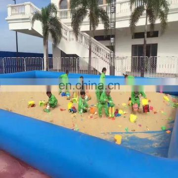 New design landy safety swimming pool liner supplier water floating island