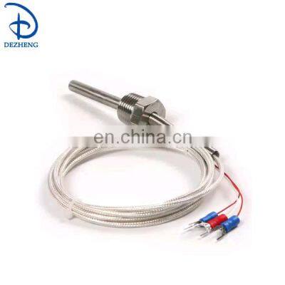 RTD Pt100 Temperature Sensor Probe 2/3 /4 Wires