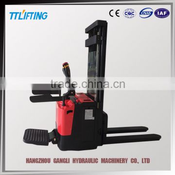 TTLIFTING 1ton 1.6m Electric Straddle Stacker