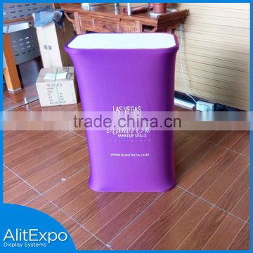 retail display exhibition portable fabric table