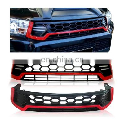 New model 4x4 parts offroad car front grille bumper grille ABS  grille for toyota hilux revo rocco