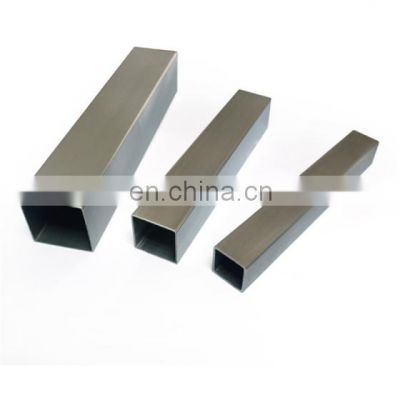 ASTM 201 304 304L 314 316 316L polished square pipe stainless steel seamless pipe/tube for kitchen