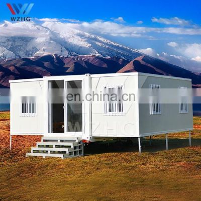 Multifunction Prefab Houses Movable Customized Mini Modular Homes Expandable Prefab Container House Modern One ~ Four Bedrooms