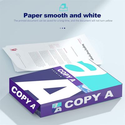 Lower price copy paper a4 80gsm 500 sheets large quantity OEM ODM a4 paper from china MAIL+asa@sdzlzy.com