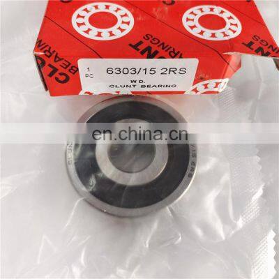 15*47*14mm Single Row Deep Groove Ball Bearing 6303/15-2RS Bearing