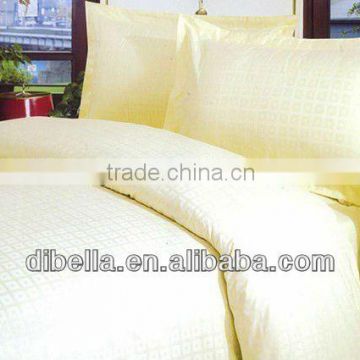 100% combed cotton check fabric for star hotels