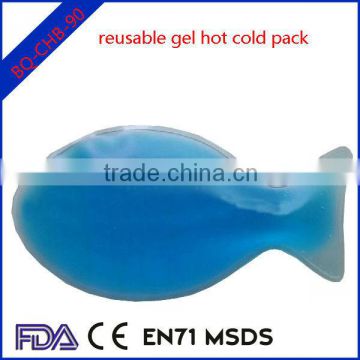reusable fish shape hot cold pack