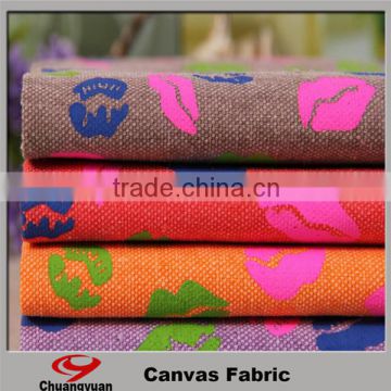 China Factory New Fashion Style Canvas Fabric For Bags And Sofa Fabric Wholesale