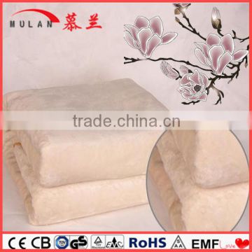 Wholesale Supplier Washable Super Soft Electric Blanket With Factory Price
