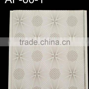 Artistic inner plastic ceiling,pvc printed panel 16S1956