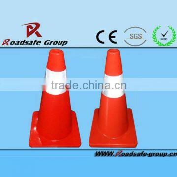RSG 12" Orange Reflective PVC Traffic Cone