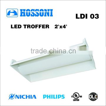 UL DLC approved 69W 1200x600mm led direct/indirect 5 years warranty LDI03 2X4