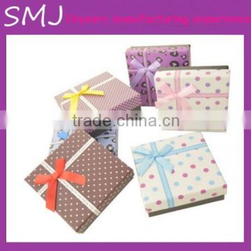 New paper cardboard decorative paper boxes