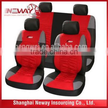 Well package dispaly high quality full set car seat cover